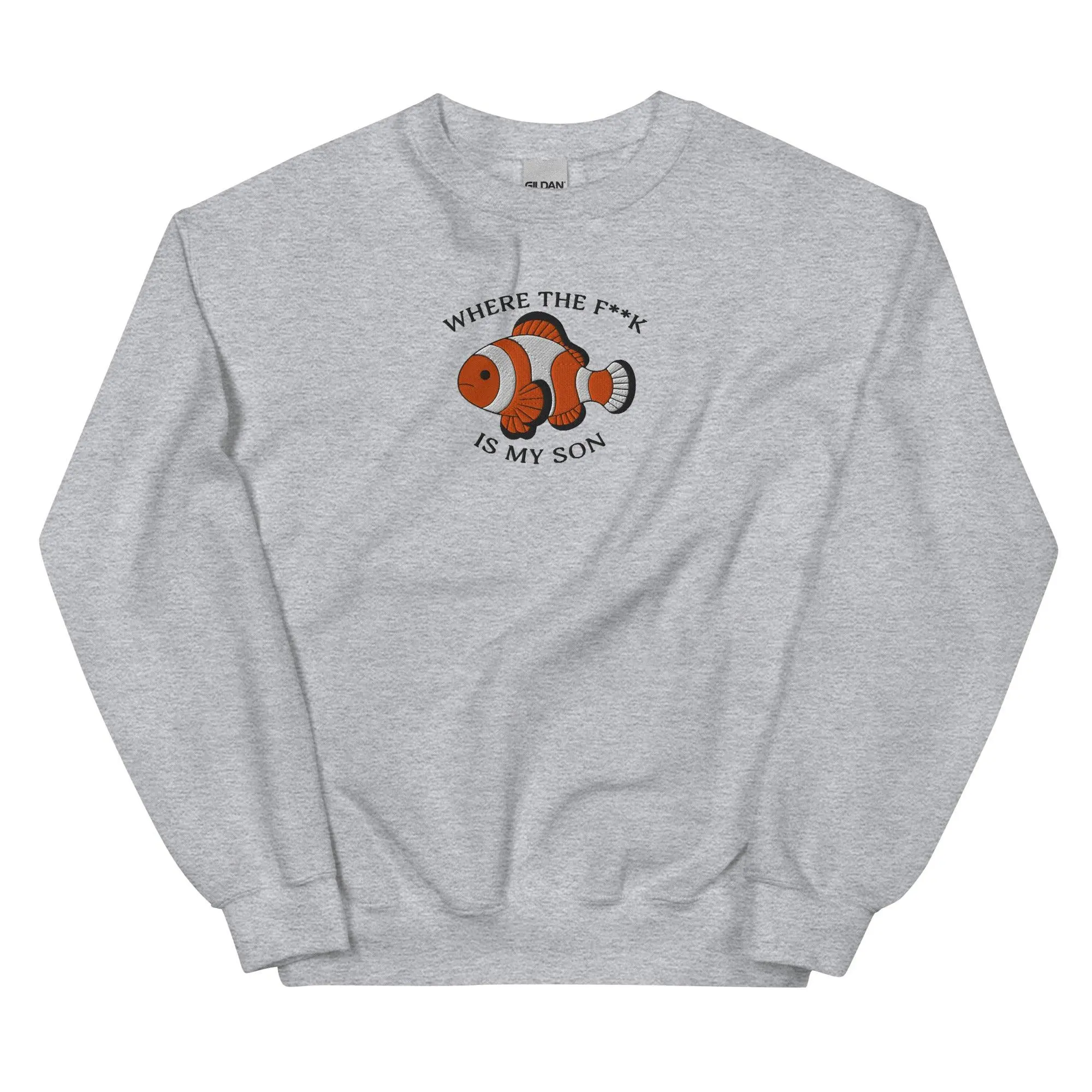 Where the F**K is my son Embroidered sweatshirt - Image 8