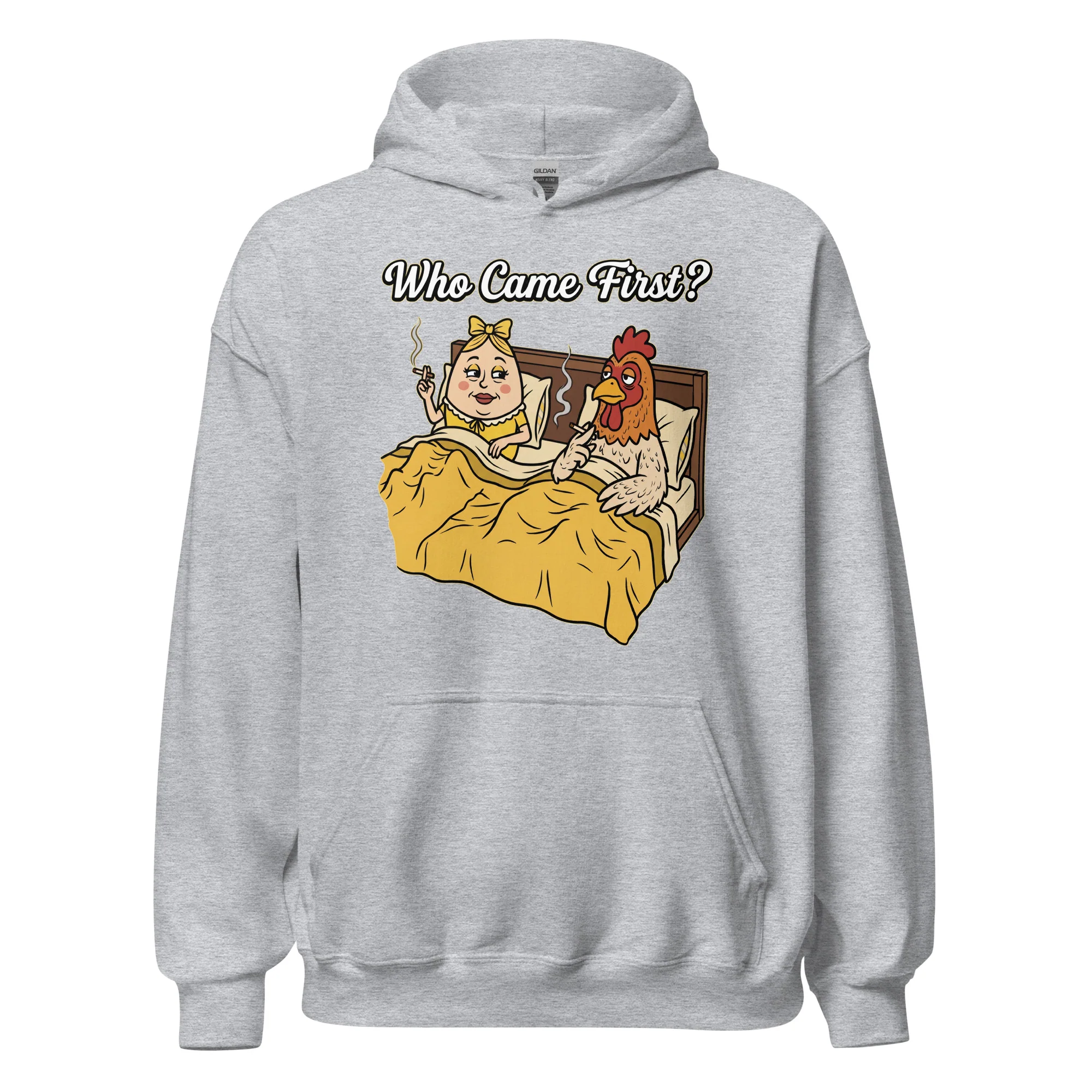 Who came first (the chicken or the egg) Hoodie - Image 2