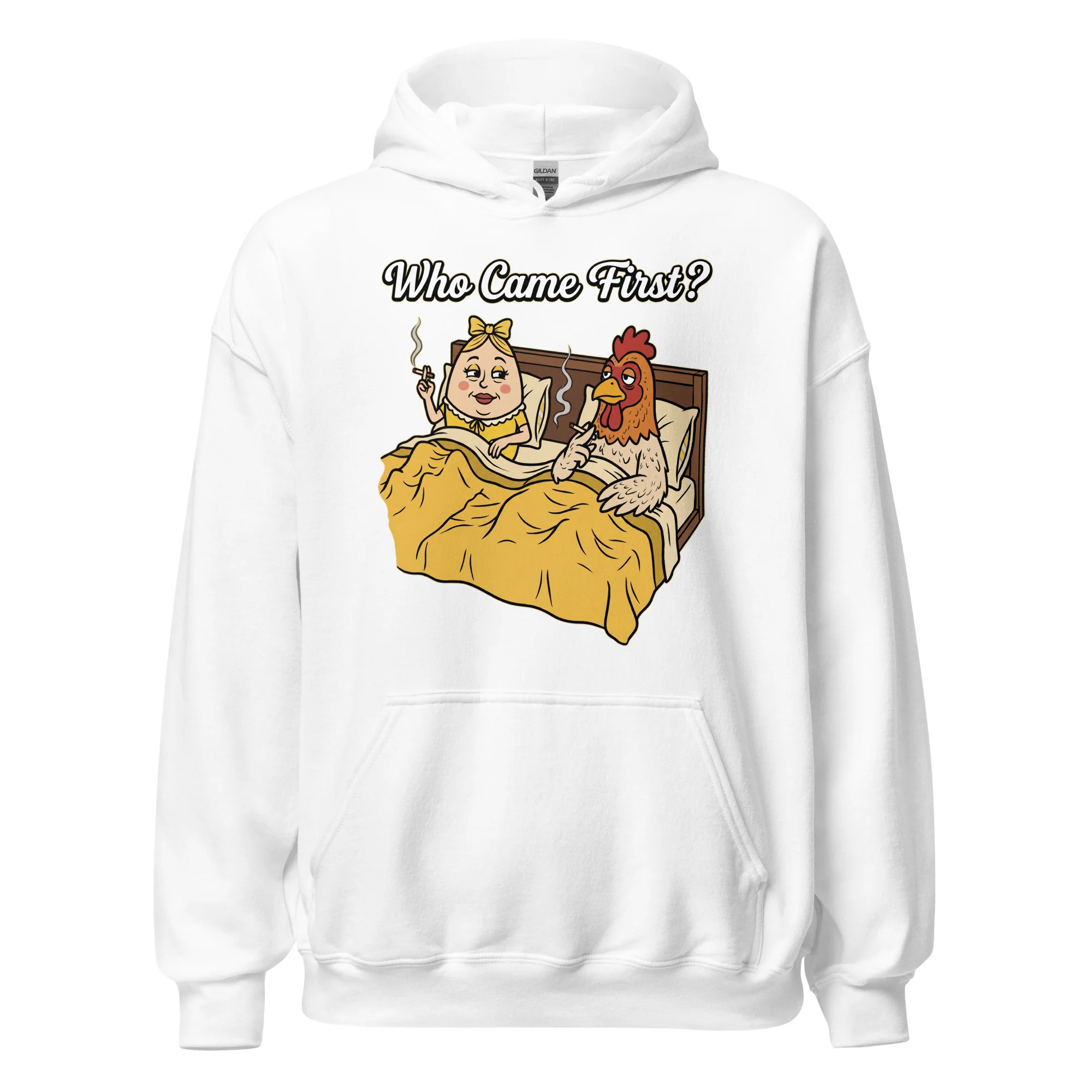 Who came first (the chicken or the egg) Hoodie - Image 7