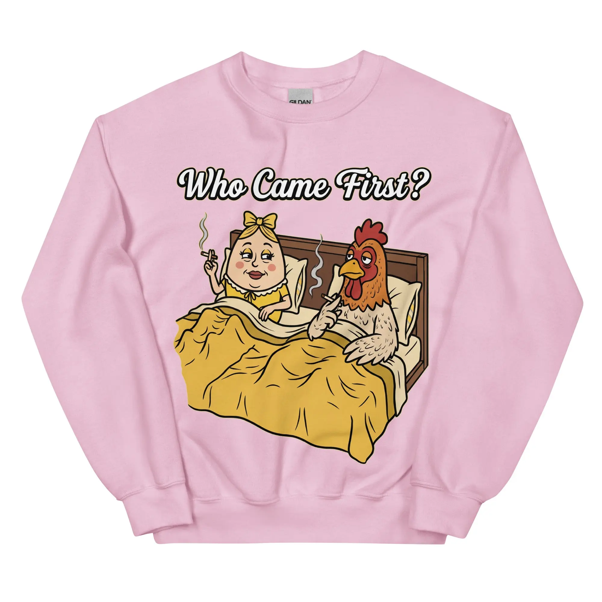 Who came first (the chicken or the egg) sweatshirt - Image 8