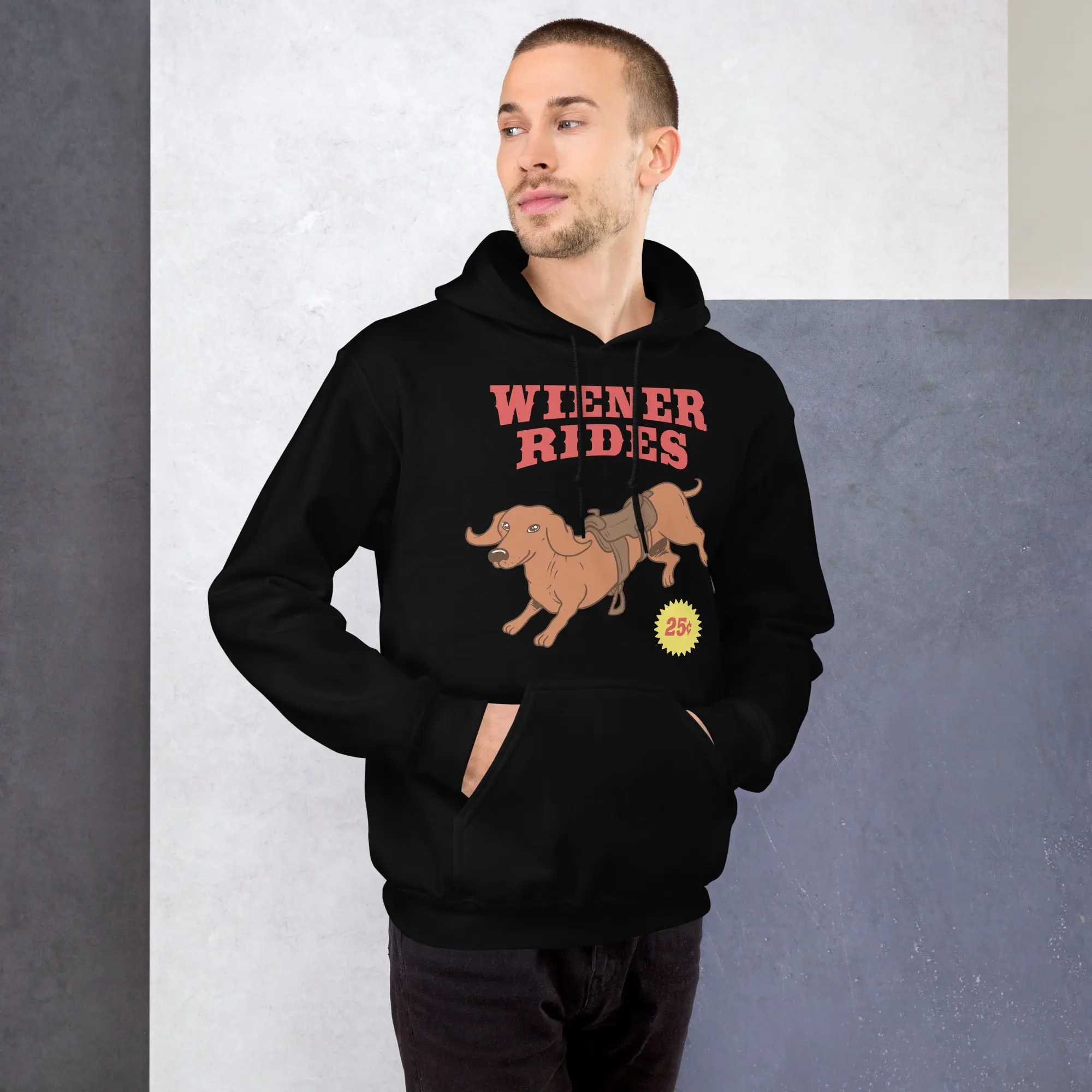 Wiener Rides Hoodie - Image 8