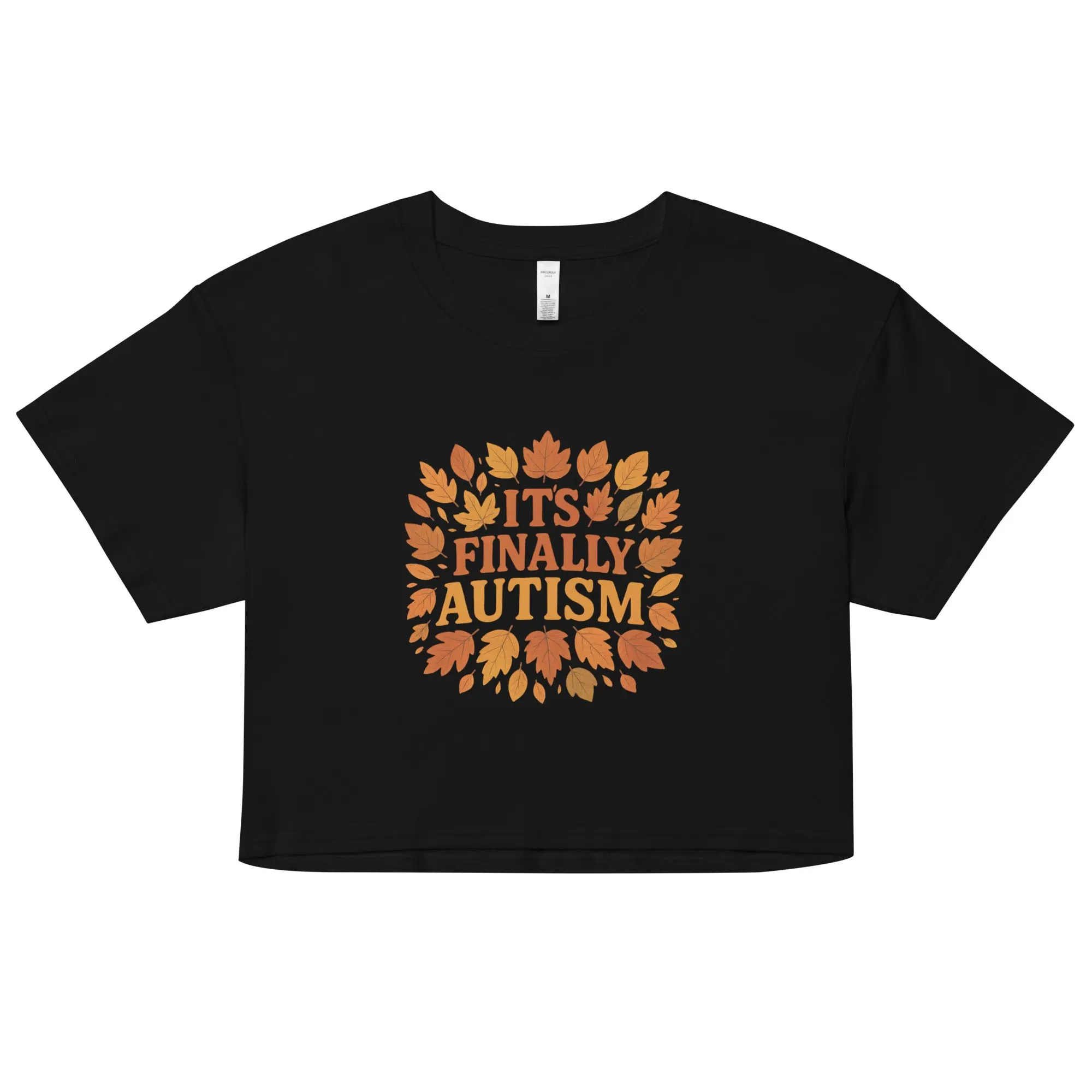 It's finally Autism Women’s crop top