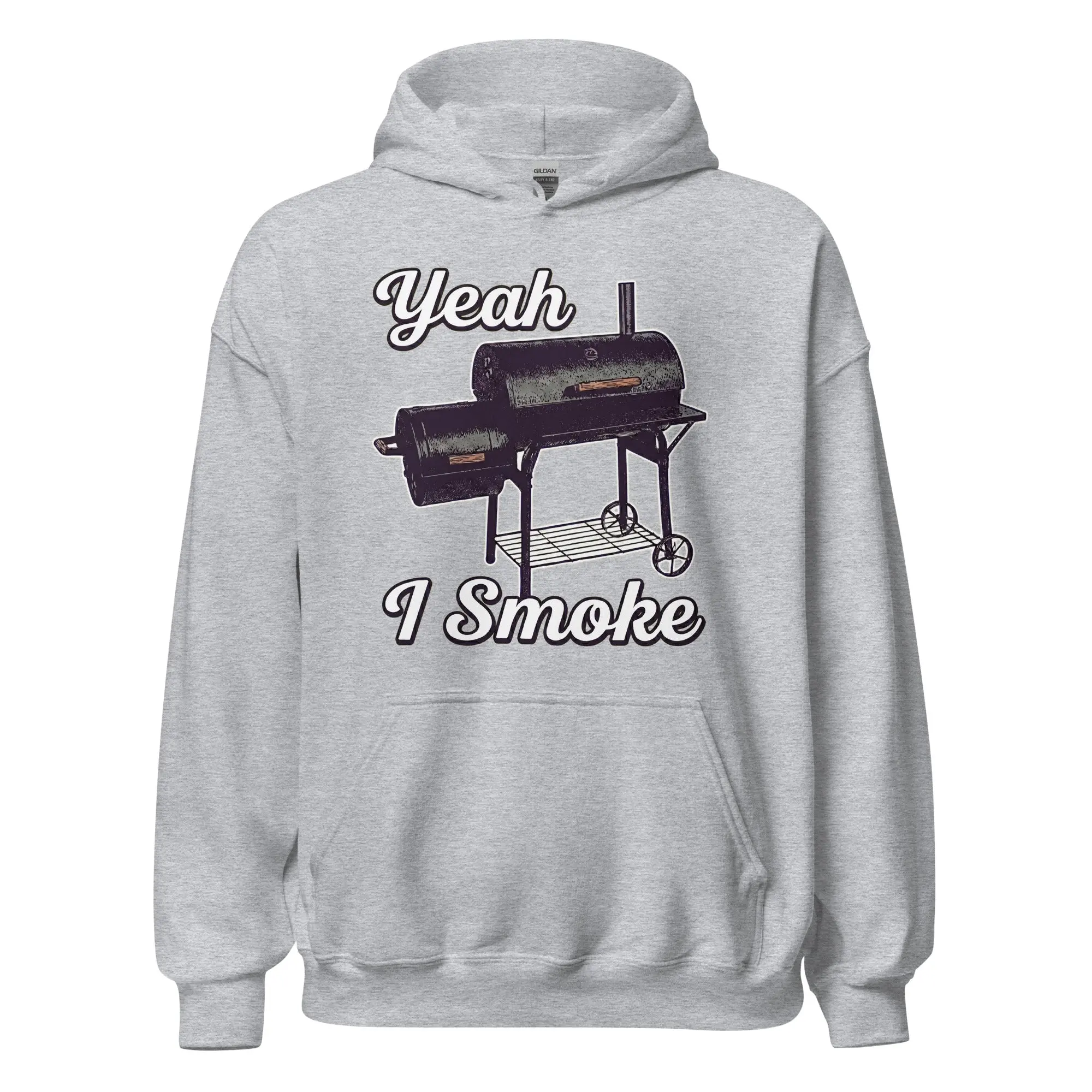 Yeah I smoke Hoodie - Image 2