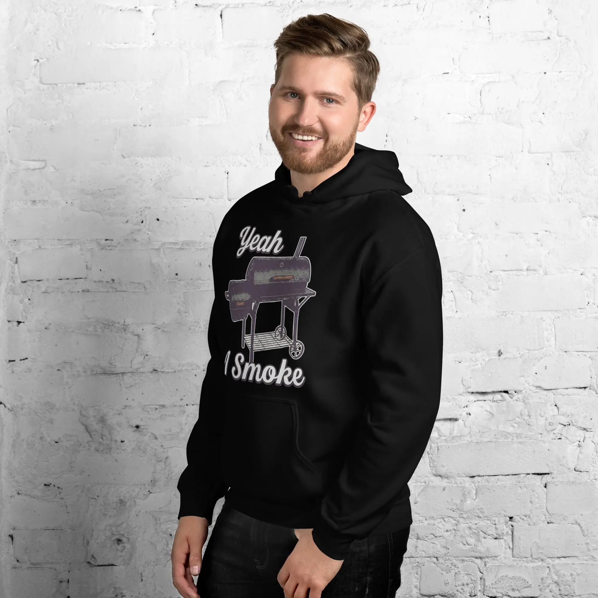 Yeah I smoke Hoodie - Image 8