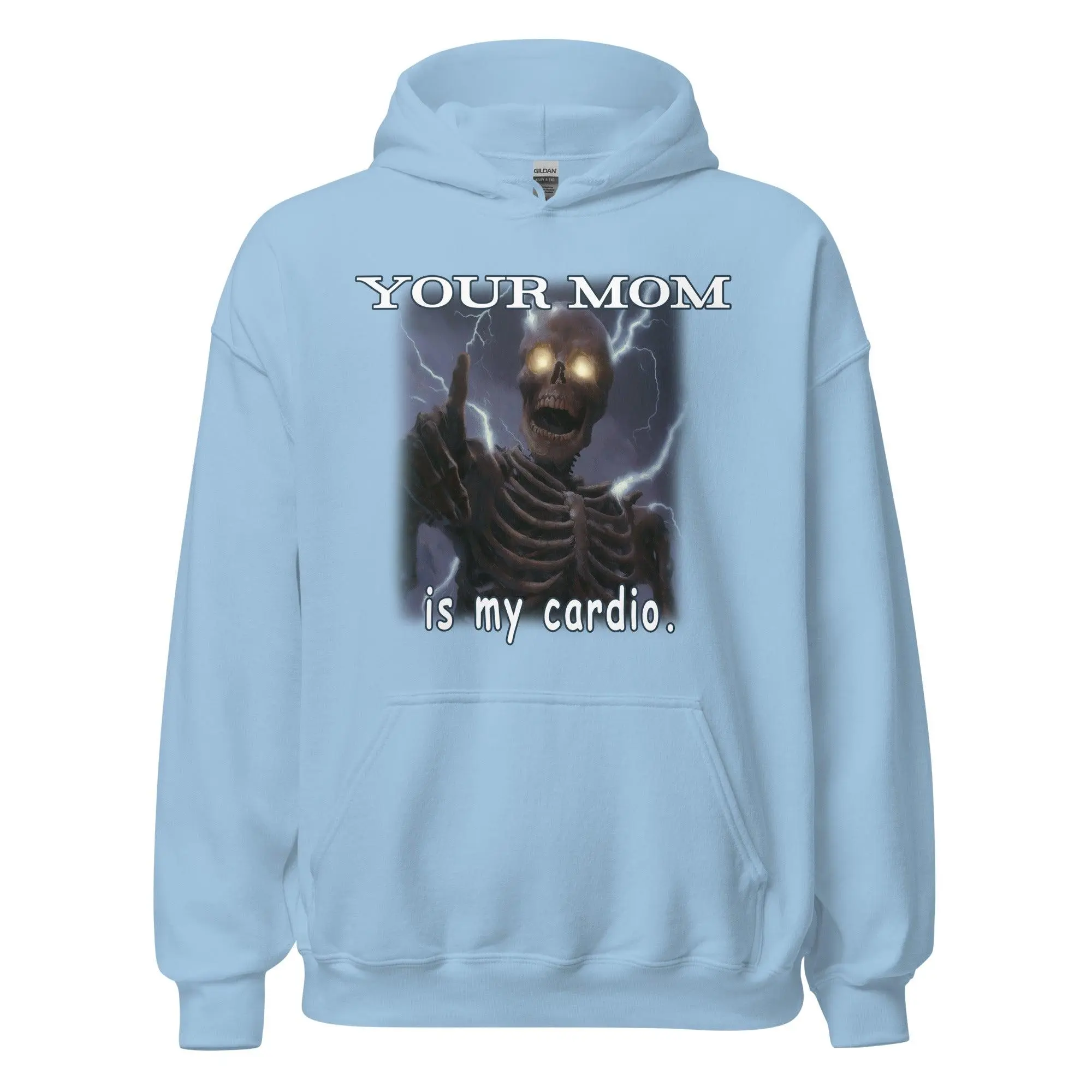 Your mom is my cardio Hoodie - Image 5