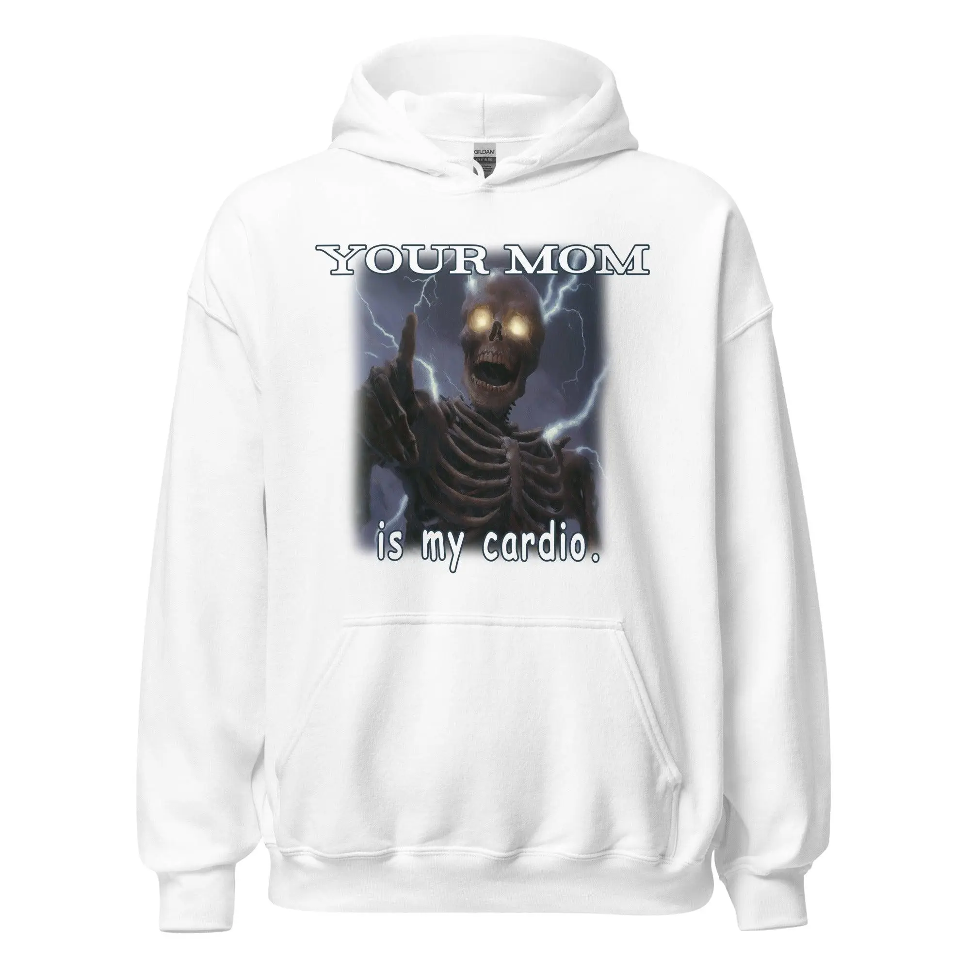Your mom is my cardio Hoodie - Image 7