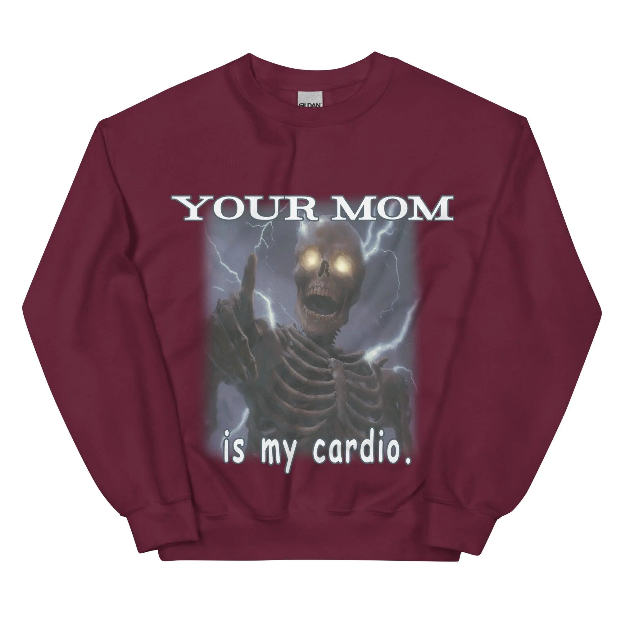 Your mom is my cardio sweatshirt - Image 4